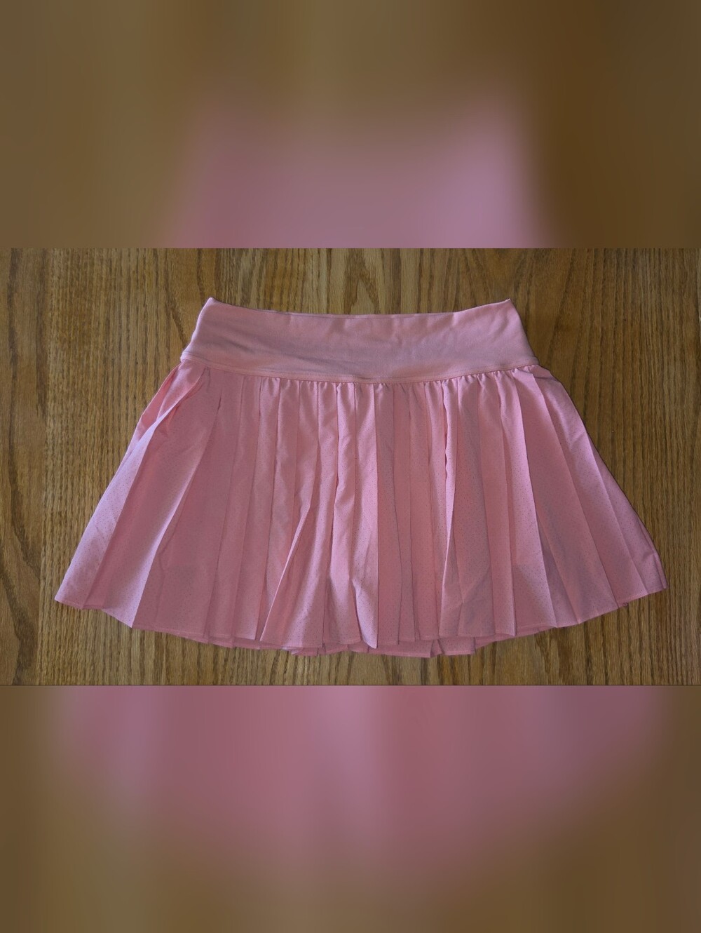 OFFLINE BY AERIE Pleated Pink Women's Skort - Classic A-Line